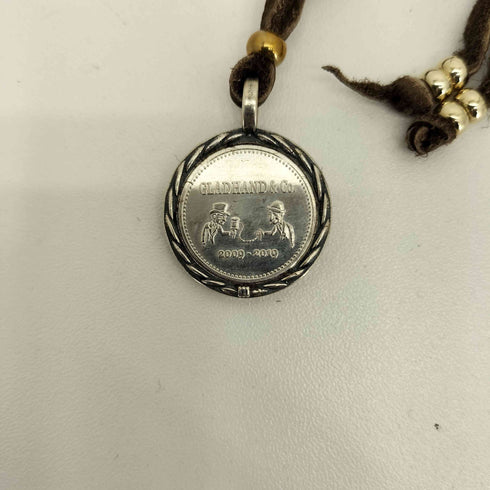 グラッドハンド GLADHAND 10周年記念 メダル チャーム ネックレス メンズ